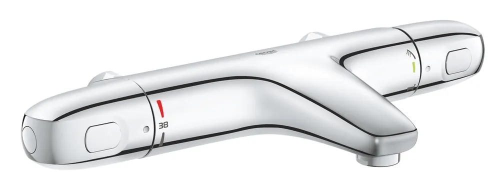 Superprijs Grohe Grohtherm 1000 badthermostaat HOH=15cm zonder koppelingen chroom 34823003