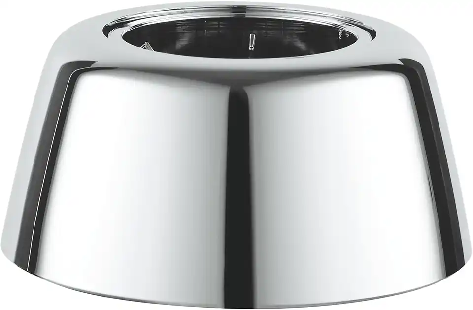 Grohe kraanrozet chroom buitendiameter 70mm klemmend 45545000 Tijdelijk Beschikbaar