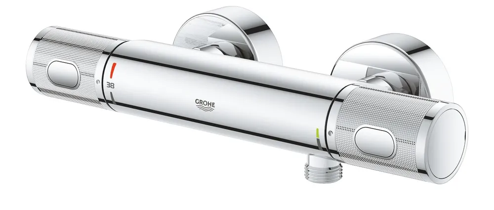 Grohe Precision Feel douchethermostaat z. omstel m. koppelingen HOH=12cm chroom 34789000 Must-Have