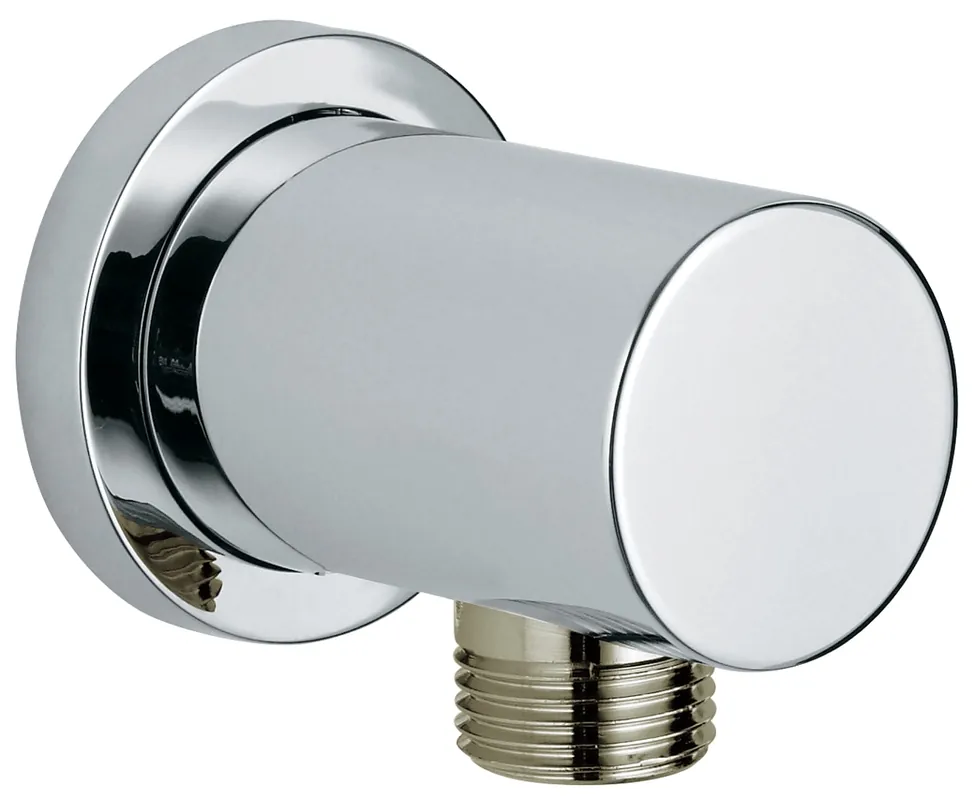 Grohe Rainshower aansluitbocht met ronde rozet chroom Actieprijs