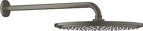 Grohe Rainshower hoofddoucheset 310, 380mm, 9,5 liter per minuut brushed hard graphite 26066AL0 Meest Verkocht