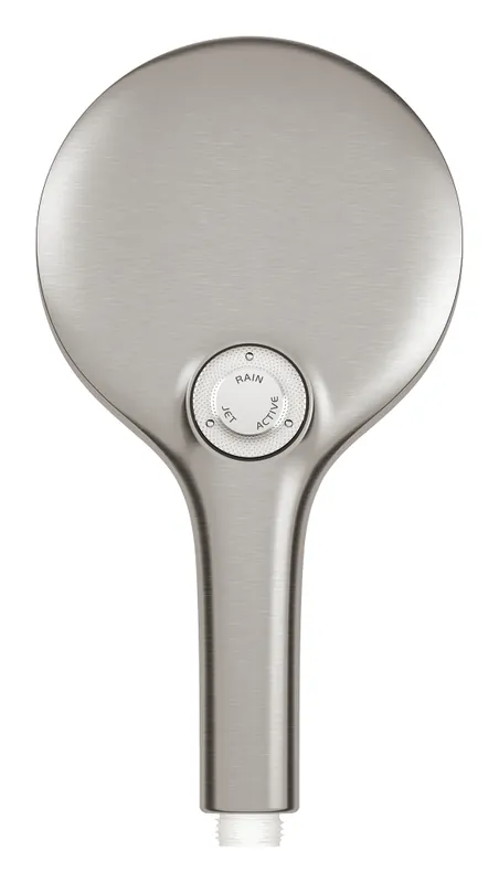 Grohe Rainshower SmartActive handdouche 130mm 3x straalsoort antikalksysteem 9,5 l/min supersteel 26574DC0 Betaalbaar