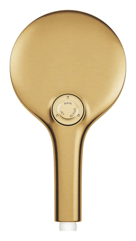Grohe Rainshower SmartActive handdouche 130mm 3x straalsoort, antikalksysteem cool sunrise geborsteld 26574GN0 Actieprijs