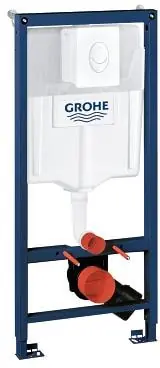 Express Levering Grohe Rapid SL inbouwreservoir m. GD-2 reservoir m. bedieningsplaat Skate Air 113cm v. wand- of systeemwandmontage wit 38722001