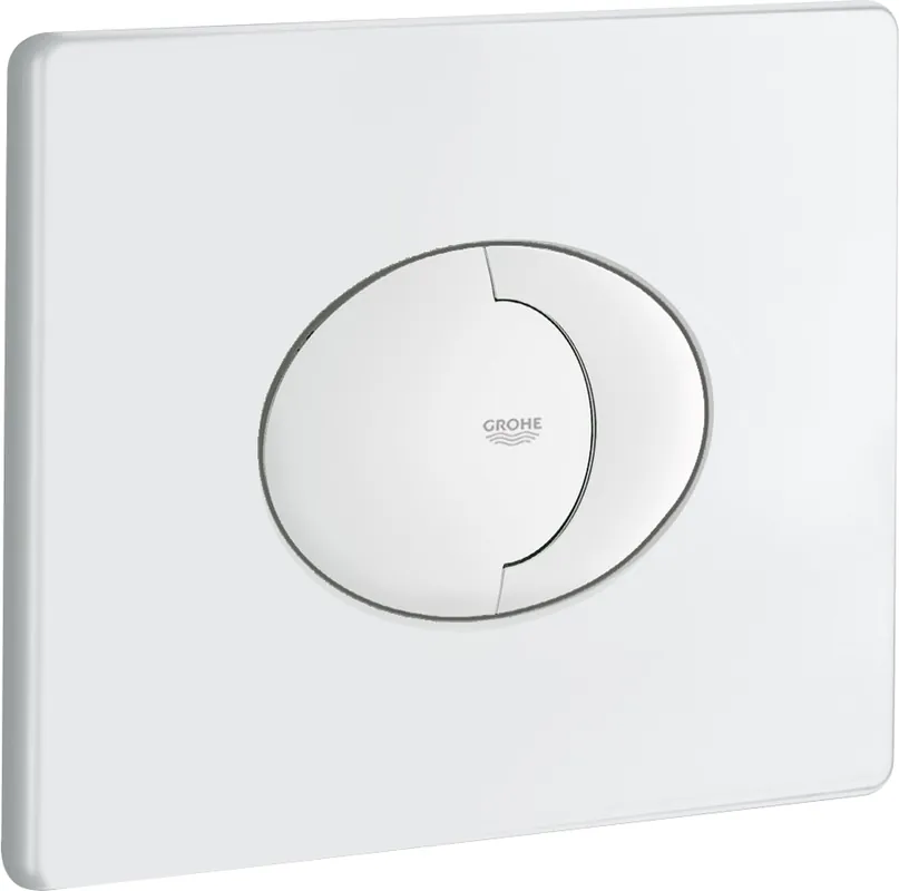 Grohe Skate Air WC bedieningsplaat DF horizontaal 15.6x19.7cm wit 38506SH0 Premium