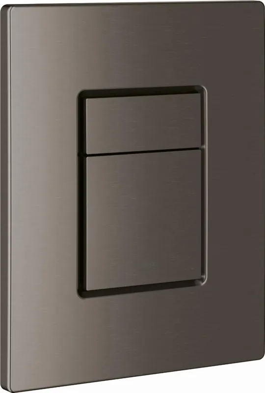 Grohe Skate Cosmopolitan bedieningspaneel dualflush 15.6x19.7cm brushed hard graphite 38732AL0 Aanbieding
