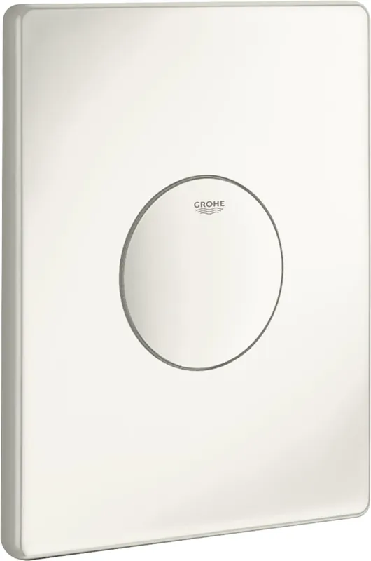 Seizoensaanbieding Grohe Skate WC bedieningsplaat SF 15.6x19.7cm verticaal/horizontaal wit 38573SH0