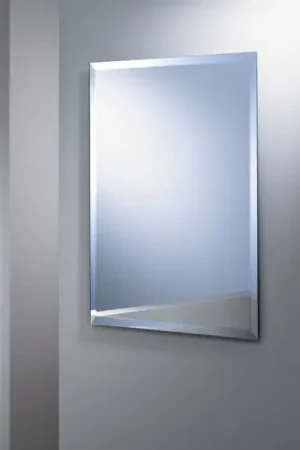 Raminex Silkline rechthoekige wand spiegel met facet, rondom, hxb 80x80cm 610052 Nu Kopen