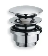 Voordeelprijs Raminex afvoerplug universeel voor wastafel chroom 1 1.4" m. Up&Down sluiting Ø64 UD42551