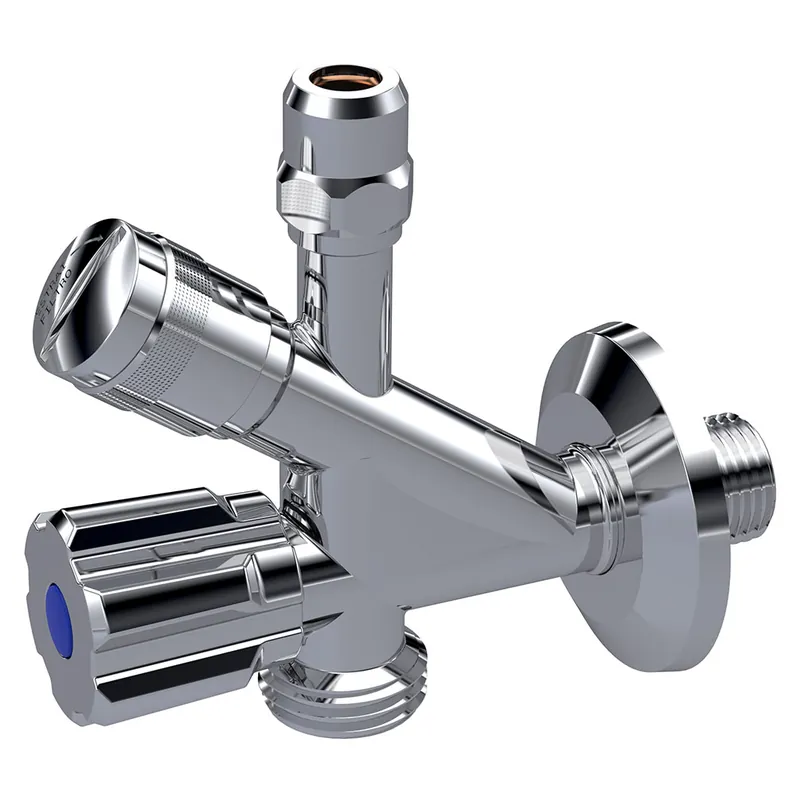 Weekendaanbieding Raminex combi-tapkraan 1/2" x 3/4" x 3/8", lang model moer 10 mm knel, met keerklep, filter in 3/8" aansluiting met rozet chroom 11065