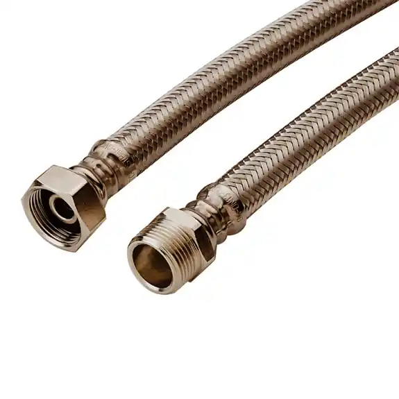 Premium Raminex flexibele aansluitslang 3/4 inch x 3/4 inch, 1000 mm, RVS omvlochten TAQ205822