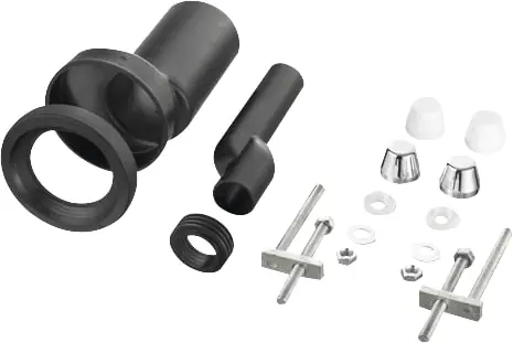 Rapotec verhogingsset (blunderset) voor wandclosets, geheel compleet, sprong 25mm Speciale Aanbieding