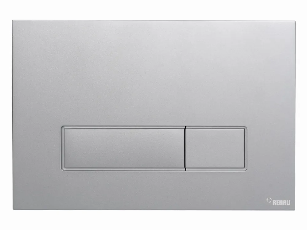 Koop Online Rehau Orbit bedieningspaneel 2-toetsspoeling mat chroom 18964271808