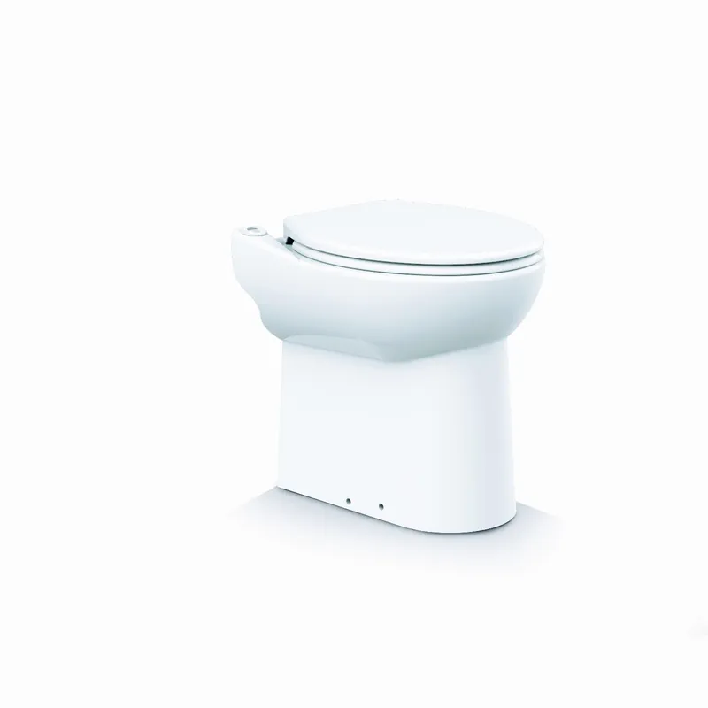 Sanibroyeur Sanicompact C43 Eco+ Staand toilet met zitting fecalienvermaler wit C43 Beperkt Aanbod