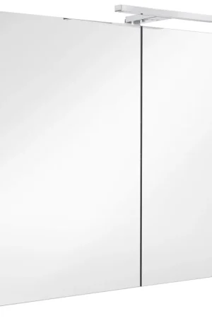Lage Prijs Sanijura Ice Box spiegelkast met LED verlichting 80x141cm 934142