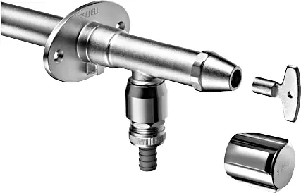 Beperkt Aanbod Schell Polar II vorstvrije buitenkraan m.beluchter 1/2" 15mm 039960399