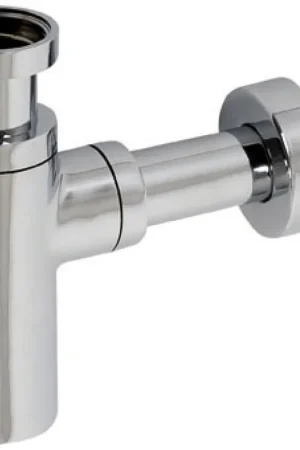 Bestel Nu Solar Plus bekersifon, hoog model,inclusief muurbuis en rozet chroom, 1/4", 32mm, chroom