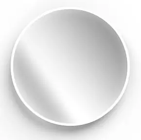 Seizoensaanbieding Sanijura Sun Light ronde spiegel 50 cm met geïntegreerde LED-verlichting en infraroodschakelaar.