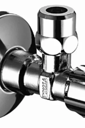 Schell Comfort hoekstopkraan met rozet 1/2"x10mm met comfort greep met ASAG-easy chroom 049170695 Hete Deal