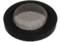 Nieuw Solar vuilvangzeef 3/4" m. dichting Santoprene, rvs 304,verpakt per 2 stuks . Gummi dichting met vuilvangzeef