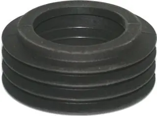 Superprijs Solar Wandmanchet type 16S, 44mm zwart
