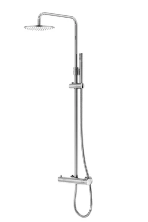 Korting Steinberg 100 regendouche met douchethermstaat hoofddouche en handdouche chroom 1002721