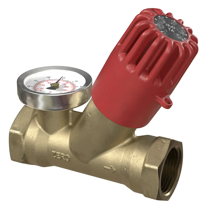 Direct Verzonden TA-Therm zero DN15, Preset 55°C met thermometer 52 820-015