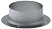 Burgerhout MiniFlex plakplaat 139mm aluminium, t.b.v. renovatieset skyline 400470348 Op = Op
