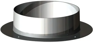 Burgerhout MiniFlex plakplaat 60-80mm t.b.v. skyline voor uitmondingsset 400470315 Bestseller