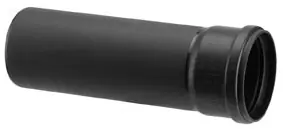 Burgerhout Twinline air luchttoevoerbuis 80x2000mm PP zwart 400452008 Premium