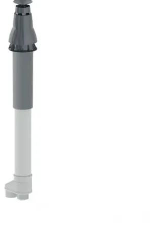 Burgerhout Skyline 3000 HR dakdoorvoer 100/100 mm PP 400452781 Speciale Aanbieding