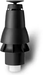 Burgerhout Skyline HR schoorsteentop 80mm/140mm PP rookgaspijp grespot aansluiting zwart 400452763 Speciale Aanbieding