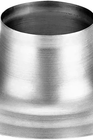 Burgerhout ronde plakplaat aluminium doorvoer diameter 138mm plakplaat diameter 320mm hoogte 115mm 400453171 Koopje