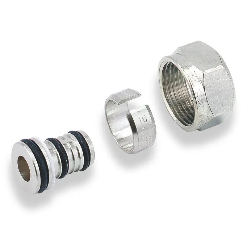 Gecertificeerd Comap aansluit koppeling 14 x 2mm - M22. Voor aluminium kunststof buis ( AKB / alu-pex )
