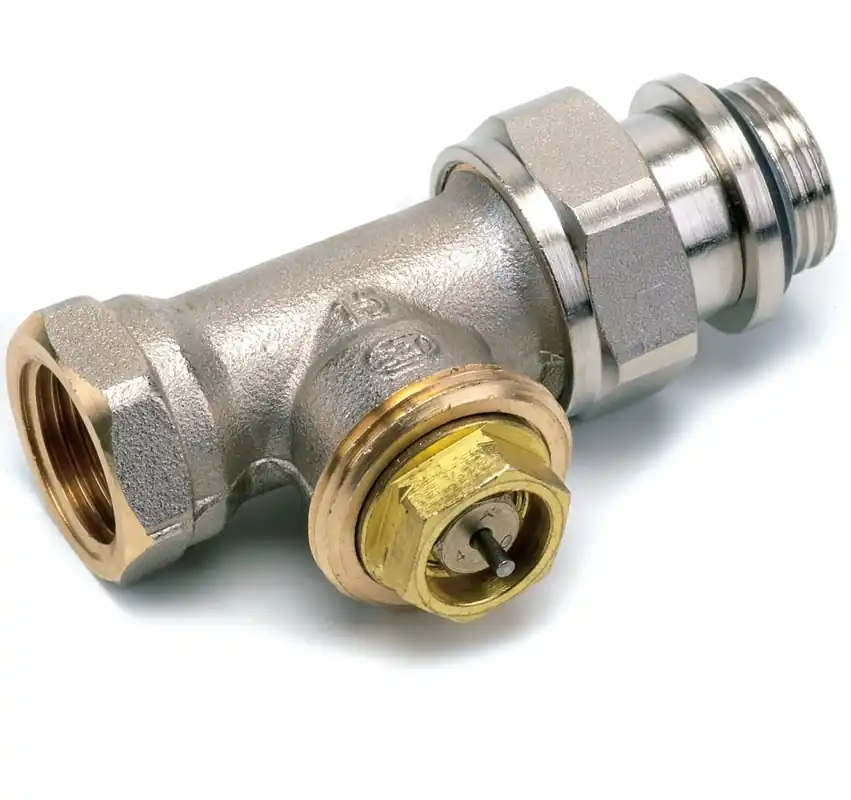 Comap thermostatische radiatorkraan met vaste Kv waarde type 809 1/2" recht tbv M28 kop 7000501 Favoriet