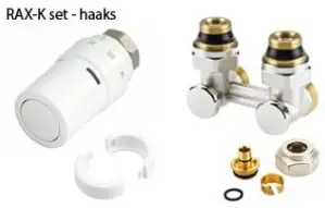 Danfoss H-blok Haak design set M30 16x2mm Alu-Pex 013G5187 Direct Beschikbaar