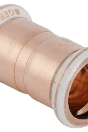 Voordeelprijs Geberit Mapress, Sok, recht, 1-delig, koper, met CIIR afdichtring, 28mm x 28mm (persmof x persmof)