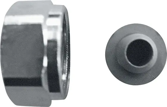 Superprijs Herz aansluit koppeling CV / koper 15mm - 3/4" euroconus