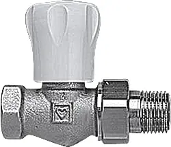 Direct Verzonden Herz GP handbediende radiatorkraan 3/8 recht 1552320