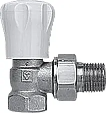 Herz GP handbediende radiatorkraan 3/8" Haaks Uitverkoop