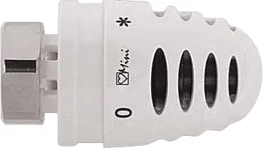 Herz Mini-H thermostaatkop wit M30 x 1,5. Met 0-stand en vloeistof voeler Gereduceerde Prijs