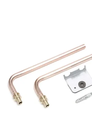 Betrouwbaar Rehau aansluitbocht set voor 16 250mm 2x Cu15 bocht + fixeerplaat
