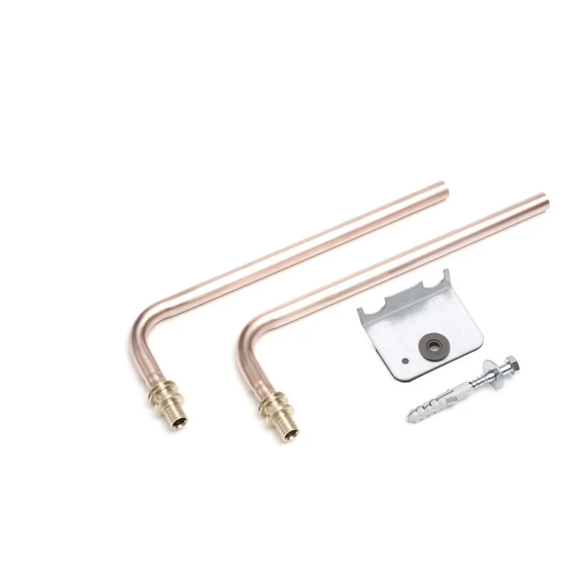 Betrouwbaar Rehau aansluitbocht set voor 16 250mm 2x Cu15 bocht + fixeerplaat