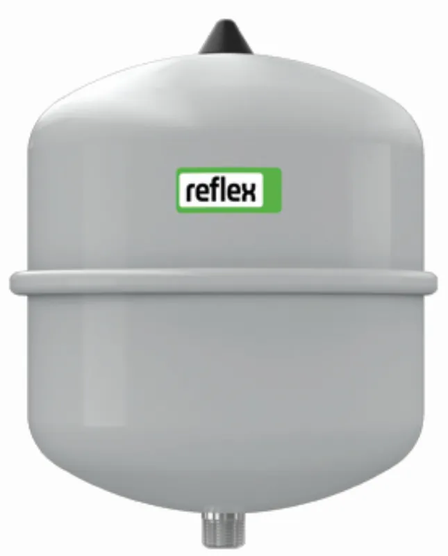 Reflex expansievat, 25l, voordruk 1bar, einddruk 4bar, max 70°C continu, grijs 8206601 Alleen Vandaag