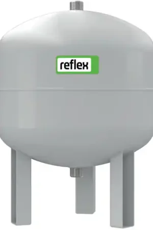 Reflex V voorschakelvaten, 40 liter, 10bar, hoogte 562mm, 409mm, 120°C 8303400 Beperkte Voorraad