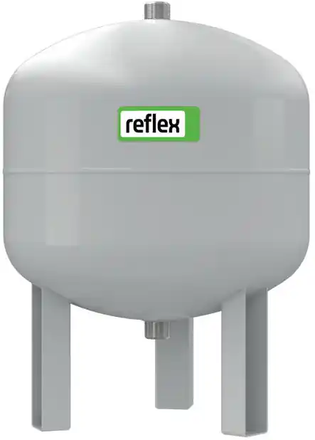 Reflex V voorschakelvaten, 40 liter, 10bar, hoogte 562mm, 409mm, 120°C 8303400 Beperkte Voorraad