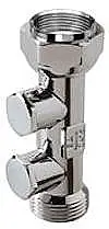 Koop Vandaag Raminex terugstroombeveiliging 3/4 wartel x 3/4 buitendraad chroom 290010