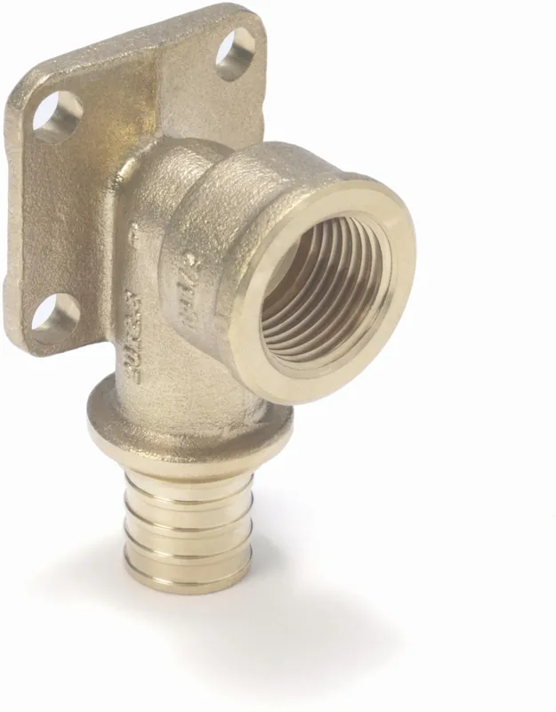Rehau Rautitan LX messing muurplaat opbouw 16mm x 1/2"" (schuif x binnendraad) 11681401001 Gereduceerde Prijs