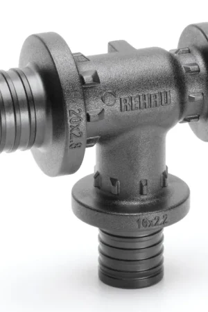 Voordeelprijs Rehau Rautitan fitting t-stuk 25x16x16mm schuifeind 11600821001