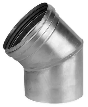 Beperkte Voorraad Solar Plus Alu-fix, enkelwandig rookgas, bocht, aluminium, steekeind 80mm, mof 84.5mm, lengte 72/72mm